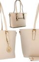 Torebka damska 3378 jasny beżowy