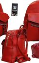 Plecako-torebka 2145 czerwona